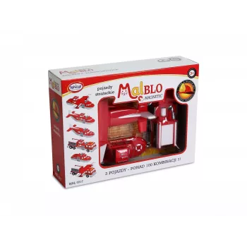 Konstrukcinis rinkinys Popular Playthings Mix or Match Vehicles Fire and Rescue
