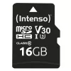 Intenso 3433470 atminties kortelė microSDHC 16GB, 10 klasė, su adapteriu