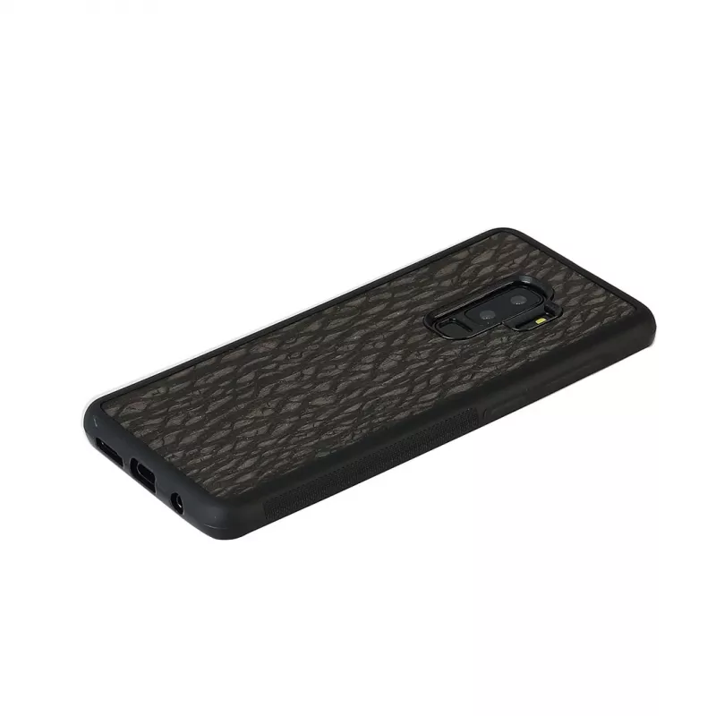 Dėklas Samsung Galaxy S9 Plus man and wood anglies juodos spalvos