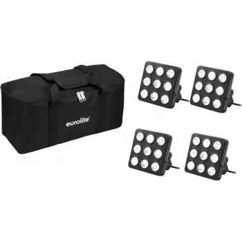 LED šviesos skydelių rinkinys EUROLITE 20000962 RGB UV