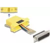 DeLOCK 67116 D-Sub 25-pin male to RJ45 female surinkimo rinkinys, geltonas