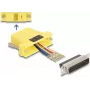 DeLOCK 67116 D-Sub 25-pin male to RJ45 female surinkimo rinkinys, geltonas