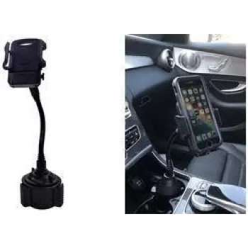 Laikiklis telefonui automobilyje į puodelio laikiklį IWH 019265 — plastikinis laikiklis