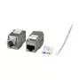 Efb E-200100 Silver – RJ45 keystone lizdas