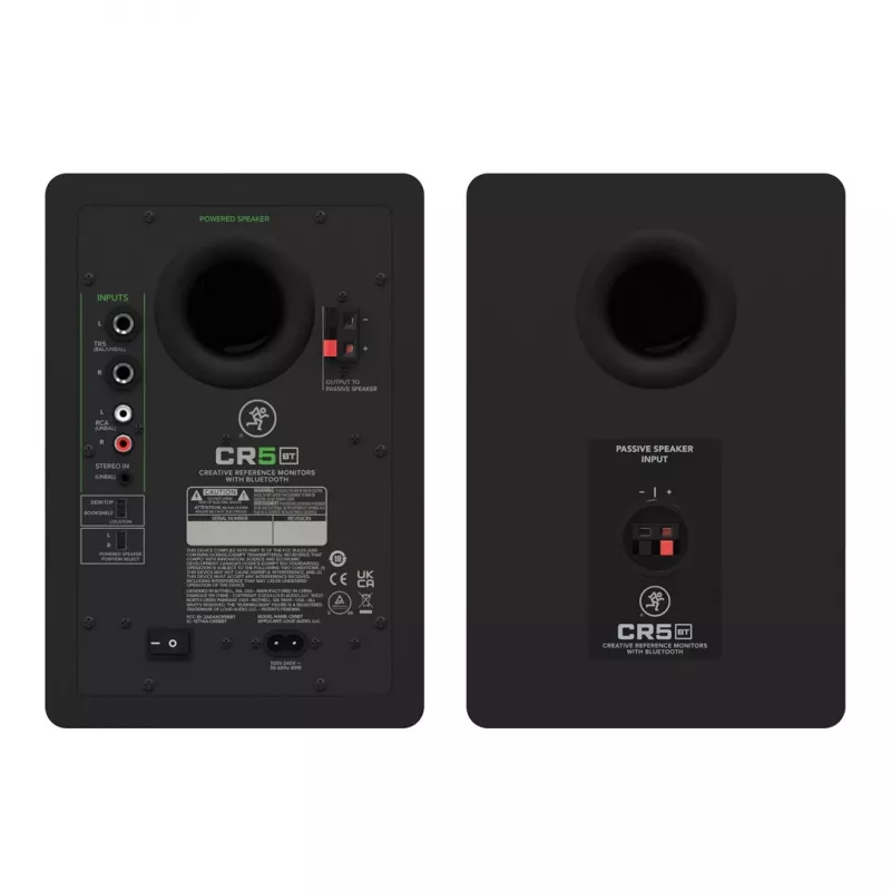 Aktyvūs monitoriai Mackie CR5 BT su Bluetooth