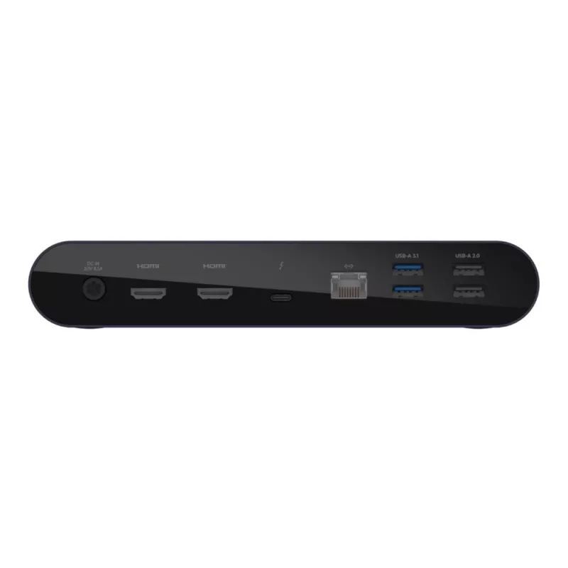 Docking stotelė Belkin Thunderbolt 4 Dock Pro juoda, laidinė, 90W galios tiekimas