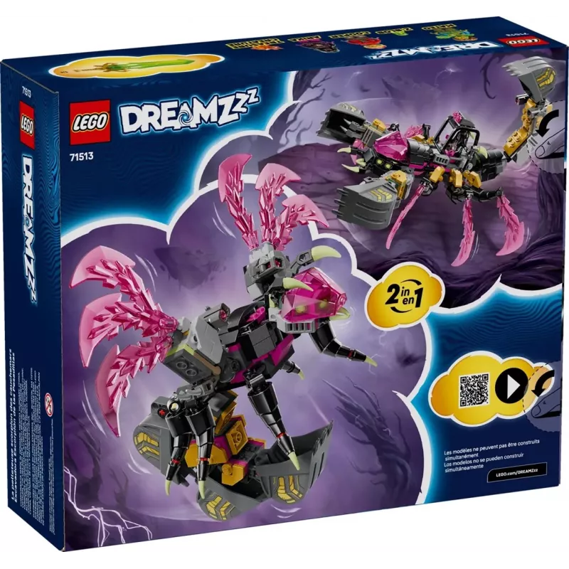 LEGO DREAMZZZ 71513 Košmarinis skorpioninis kasėjas