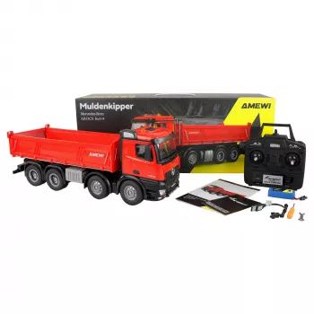 Amewi Mercedes-Benz Arocs savivartis 8x4/4 4WD 1:18 RTR ro (22693)
