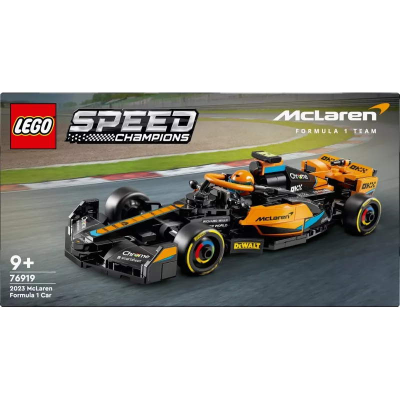 LEGO Speed Champions McLaren Formulė 1 Automobilis 2023 Modelis 76919 rinkinys