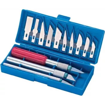 Rankinių drožybos įrankių rinkinys Basetech 482781 – 16 vnt.