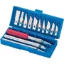 Rankinių drožybos įrankių rinkinys Basetech 482781 – 16 vnt.