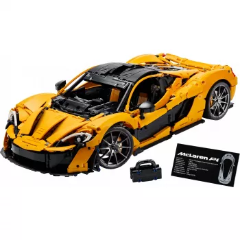 LEGO Technic 42172 McLaren P1 Modelio Automobilio Rinkinys Suaugusiesiems