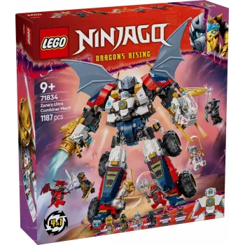 LEGO NINJAGO 71834 Zane'o Ultra Kombinuotas Mechas