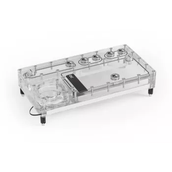 Alphacool 13832 Distro plokštė skaidrus akrilas 145 mm x 280 mm x 42 mm