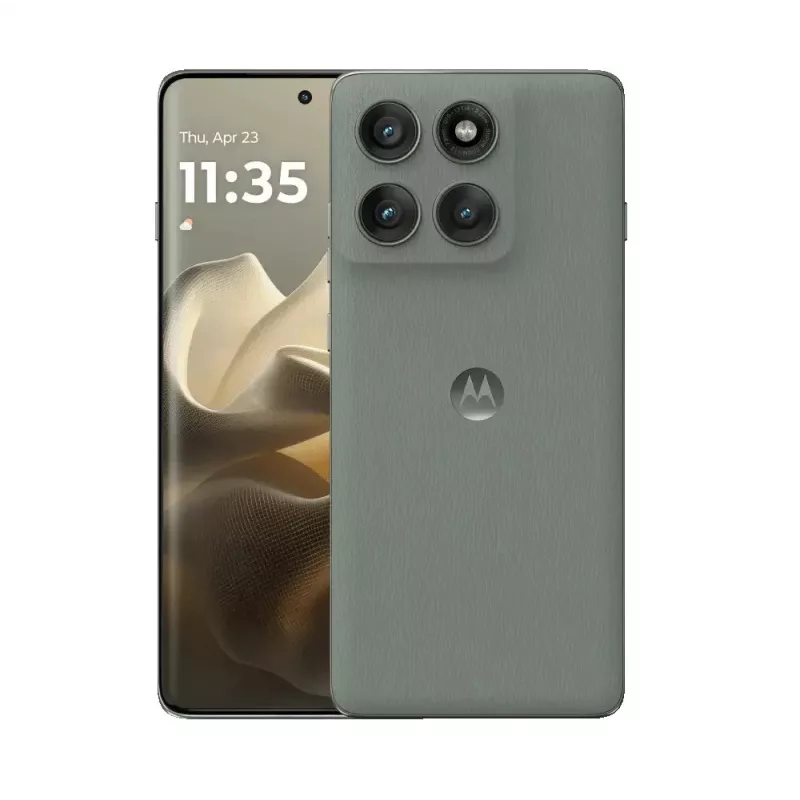 Išmanusis telefonas Motorola edge 60 Pro (atnaujintas) 6,7 colio, 8 GB RAM, 256 GB, 6000 mAh, Žalia