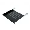 19 colių lentynėlė Triton RAB-UP-450-A4 1U 450 mm 80 kg, juodos spalvos