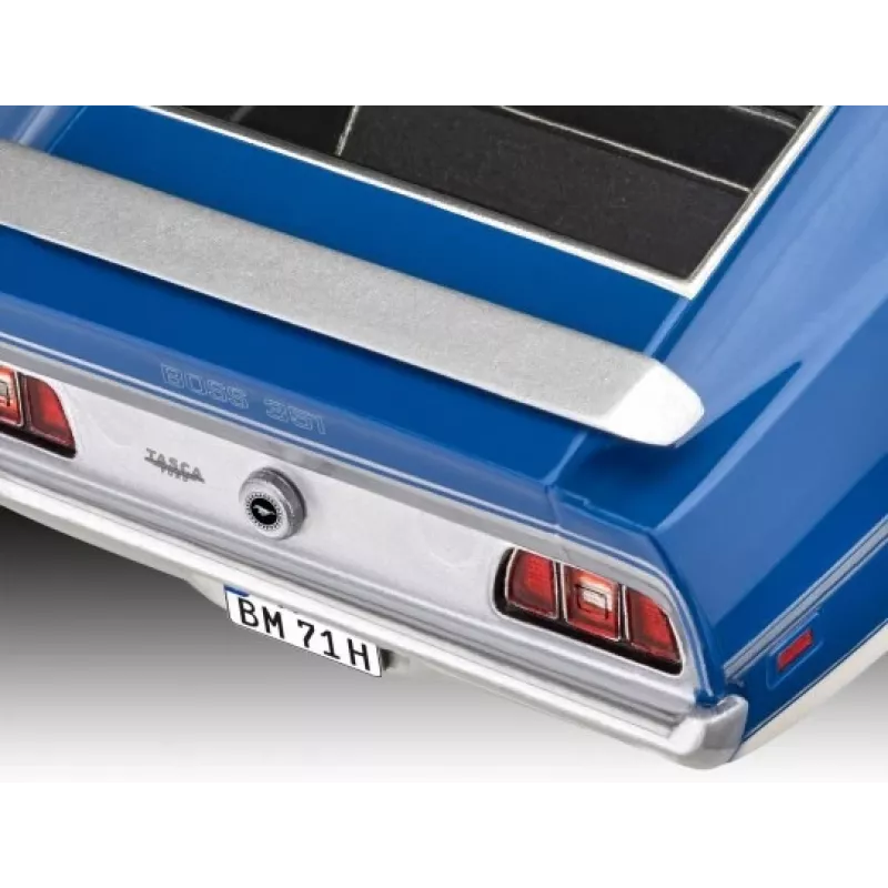 Plastikinis modelis automobilio REVELL Ford Mustang Boss 351 1:25 mastelio surinkimo rinkinys