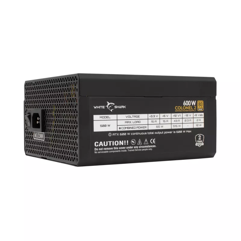 Maitinimo blokas White Shark GPSU-B600S Colonel-2 600W