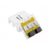 LANBERG OU6-0002-W Kištukinis lizdas RJ-45 Cat6 baltas, 2 prievadai, 30×54×57 mm