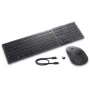 Dell Premier Collaboration Keyboard and Mouse KM900 – belaidis klaviatūros ir pelės rinkinys (LT, grafitas, USB-A)