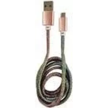 LC-POWER laidas USB-Micro-1M-4 1m mėlynas/rožinis, USB A į Micro-USB (LC-C-USB-MICRO-1M-4)