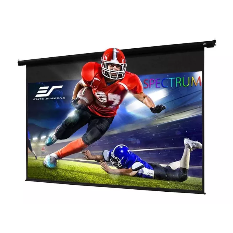 Elite Screens Spectrum Series Electric100H elektrinis ekranas 100 colių (16:9), 221 cm plotis, juodas