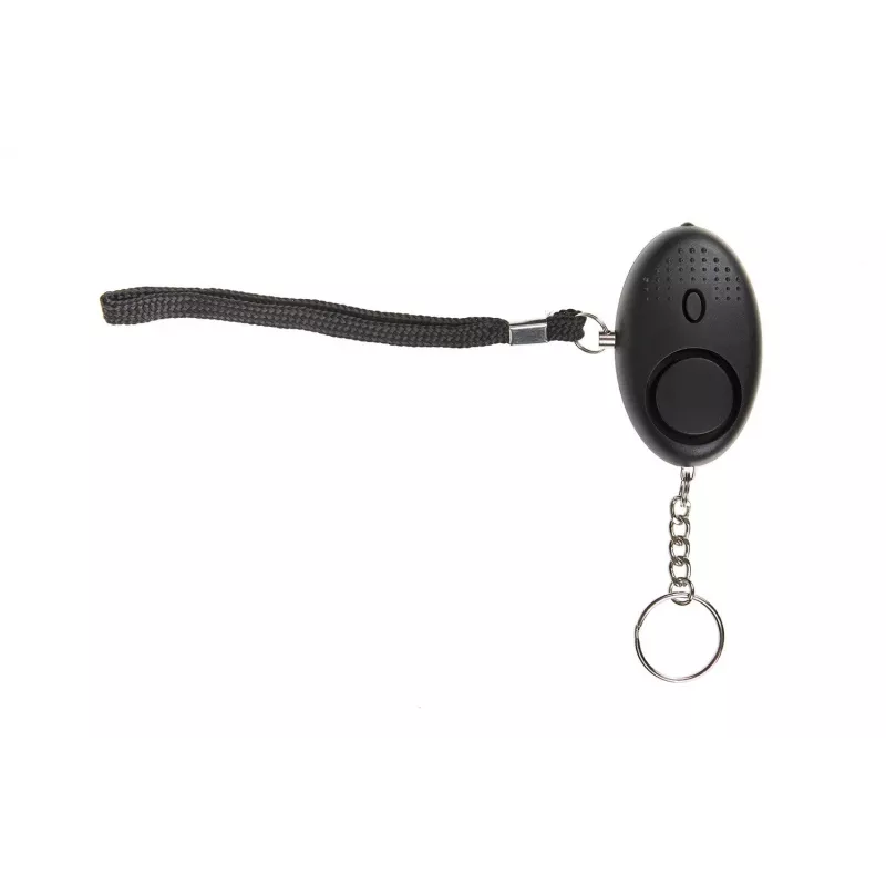 Asmeninis signalinis prietaisas GUARD YC-003-BL — 120 dB, LED žibintuvėlis, LR41 baterijos, nešiojamas saugos įrenginys