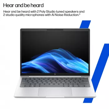 HP EliteBook 8 G1i 14 - Ultra 5-225U, 24 GB, 512 GB SSD, 14 colių WUXGA Privacy AG, 5 MP IR kamera, paruoštas WWAN, Smartcard, pirštų atspaudų skaitytuvas, JAV foninis apšvietimas klaviatūra, 62 Wh, Windows 11 Pro, 3 metų garantija