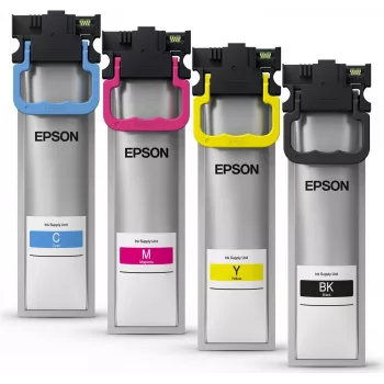 Originalus Epson WF-C53xx/WF-C58xx XL 4 spalvų rinkinys (žydra, rausvai raudona, geltona, juoda) (OPWF-C53xx/WF-C58xxXLset)