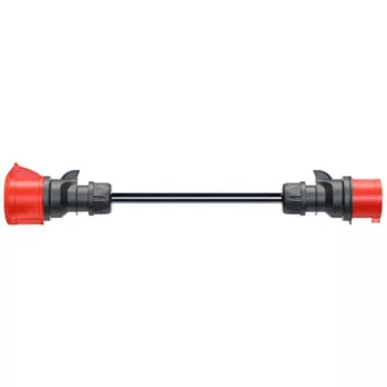 GO-E Adapteris Gemini flex 22 kW CEE raudonas trifazis 32A > CEE raudonas 16A juodas 30 cm