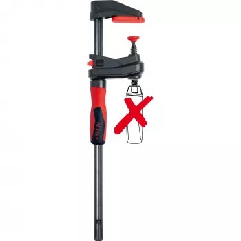 BESSEY GearKamp GK30 30 cm juodai raudonas spaustuvas
