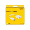 Adapteris DisplayPort 1.2 (vyriškas) į VGA (moteriška) DeLOCK 61007