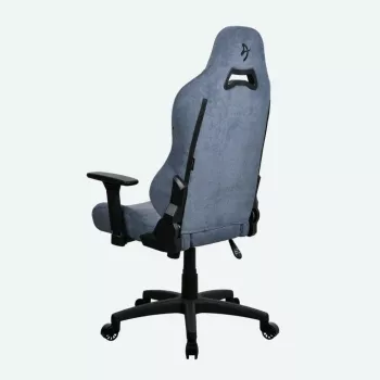 Žaidimų kėdė Arozzi Torretta SoftFabric Blue – ergonomiškas dizainas, reguliuojamas aukštis ir porankiai
