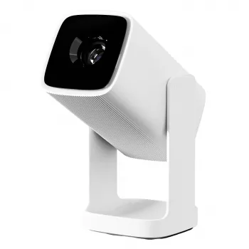Nešiojamas projektorius WANBO Cube 1 Alpine White – 720p, 350 ANSI liumenų, Android TV 11