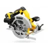 DeWALT DCS570P2-QW nešiojamasis diskinis pjūklas 18,4 cm sidabrinis, geltonas 5500 aps./min.