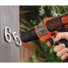 Gręžtuvas Black & Decker MT218KB 800 aps./min. Juoda, Oranžinė 1,46 kg