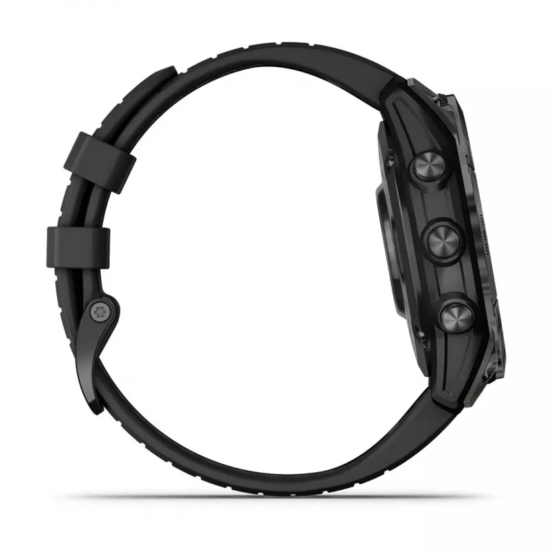 Garmin epix Pro (Gen 2) Sapphire Edition 3,3 cm (1,3 colio) AMOLED 47 mm skaitmeninis 416 x 416 pikselių liečiamas ekranas juodas su Wi-Fi ir GPS