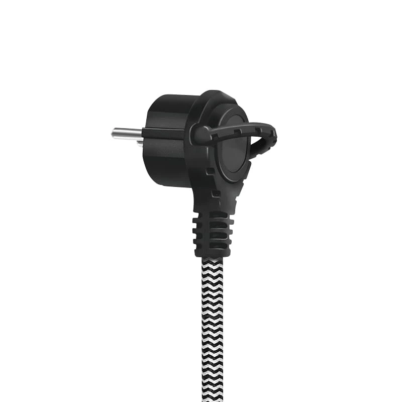 Prailginimo laidas LogiLink LPS262U 1,5 m 2 AC lizdai vidaus juodas