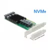 Vidinė Mini-SAS adapterio plokštė DeLOCK 90504