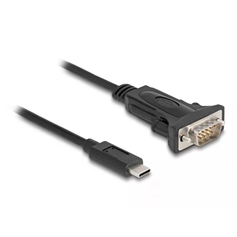 DeLOCK adapteris USB Type-C į RS-232 D-Sub 9 kištukas 0,25 m
