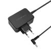 Maitinimo adapteris nešiojamam kompiuteriui QOLTEC 51033, 45 W, 19,5 V, 2,31 A, 220–240 V, vidaus, juodas, 1,7 m laidas