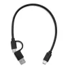 Išorinis SSD korpusas QOLTEC NV2270, skirtas M.2 SATA/NVMe diskams, USB-C, iki 2 TB