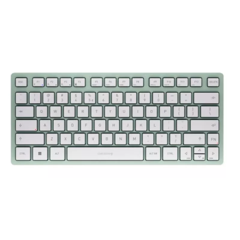 CHERRY KW 7100 MINI BT belaidė klaviatūra, Bluetooth, QWERTY US International, mėtų spalva