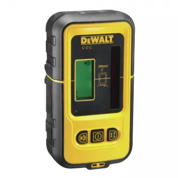 DeWalt DE0892G-XJ linijos detektorius, žalias 510 nm lazeris, maks. nuotolis 50 m, 9V baterija, trikojo laikiklis
