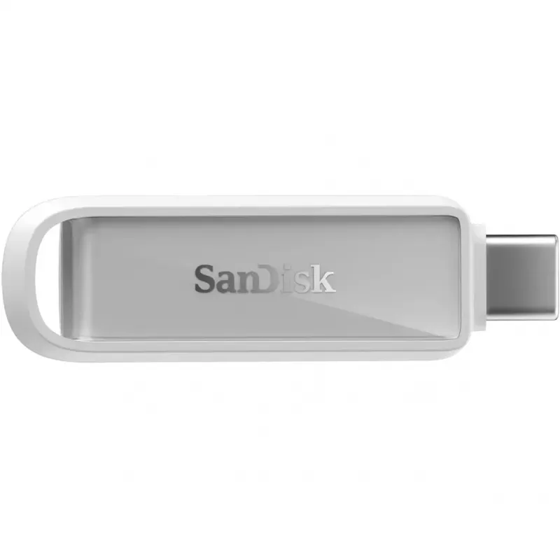 „SanDisk“ telefono atmintinė, 1 TB, USB Type-C, 3.2 Gen 1 (3.1 Gen 1), 150 MB/s, be dangtelio, balta