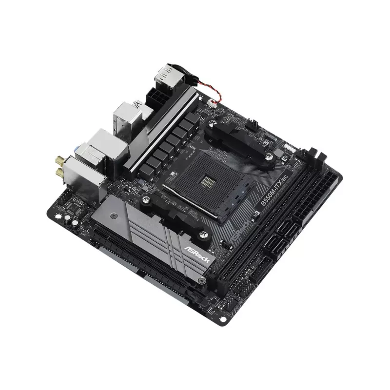 Motininė plokštė ASRock B550M-ITX/ac AMD B550 Socket AM4 mini ITX