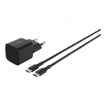 Vidinis AC kroviklis Belkin BoostCharge 25W USB-C PD/PPS, 1 m laidas, juodas