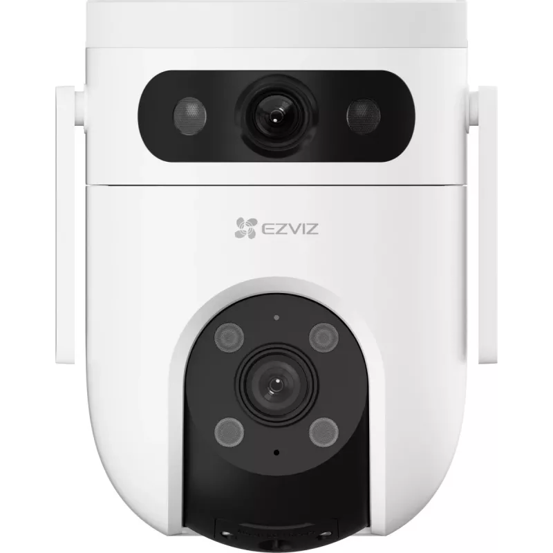 IP stebėjimo kamera EZVIZ H9c Dual 3K kupolinė, 2880×1620, lauko, laidinė ir belaidė, PoE/DC 12V, MicroSD iki 512 GB