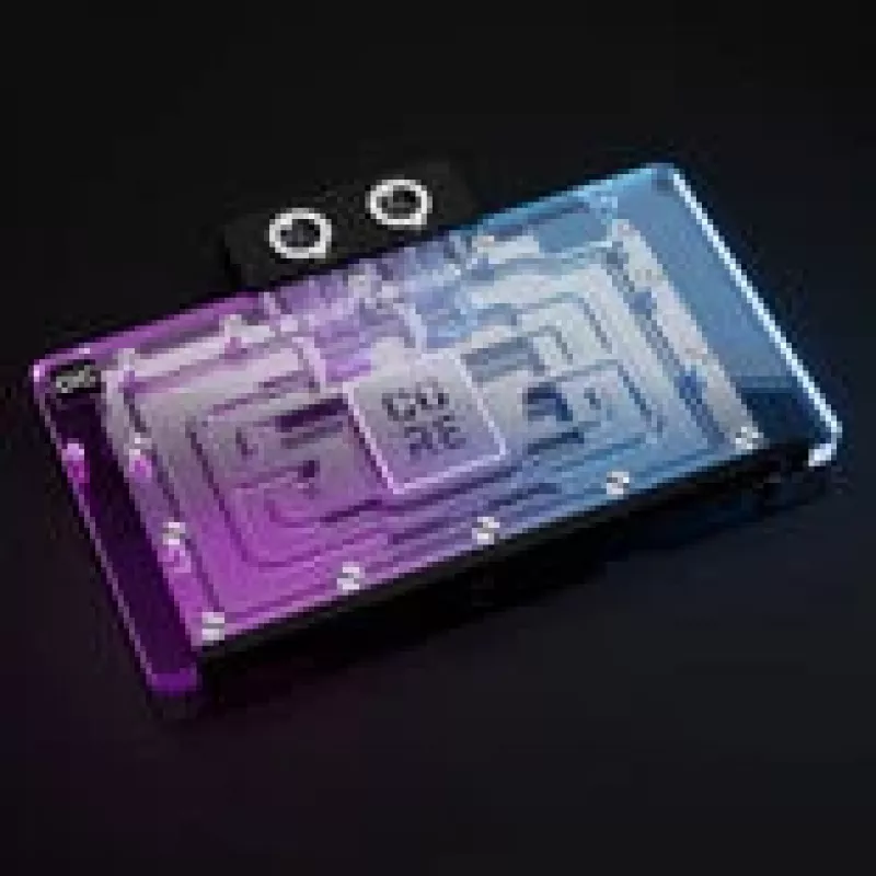 Alphacool Core GTX 5090 GPU vandens blokas su galine plokšte