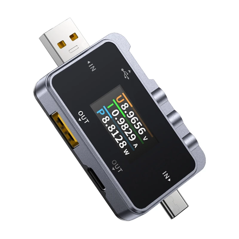 Testeris USB 2w1 FNIRSI FNAC-28 USB-C USB-A